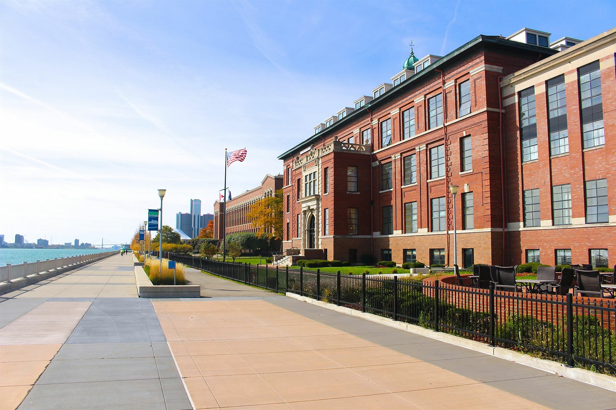 Roberts Riverwalk Urban Detroit